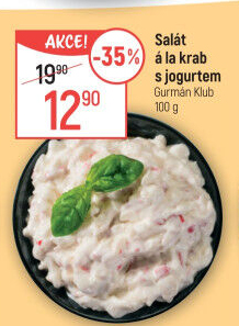 Salát a la krab s jogurtem