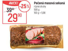 Sekaná pečená masová Ravy