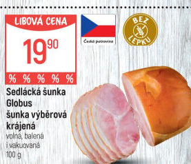 Šunka sedlácká výběrová Globus