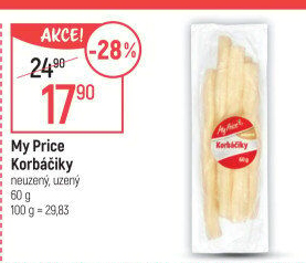 Sýr korbáčky My price
