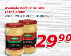 Hořčice Avokádo