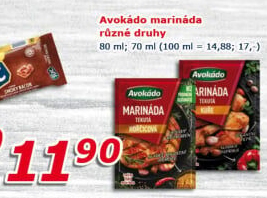 Marináda Avokádo