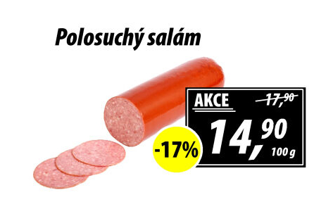 Polosuchý salám