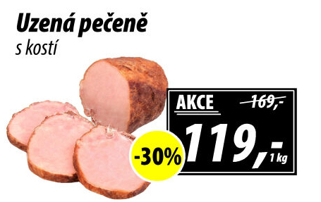 Uzená pečeně s kostí