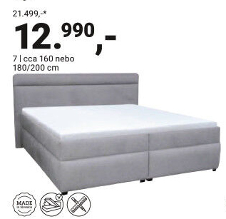 ČALOUNĚNÁ POSTEL „REDA2“
