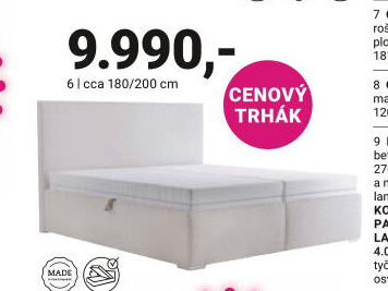 ČALOUNĚNÁ POSTEL „STELA“