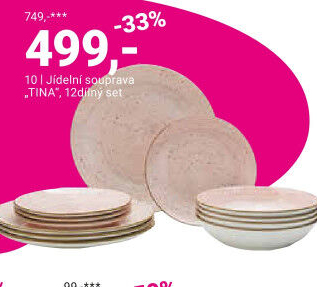JÍDELNÍ SOUPRAVA „TINA“