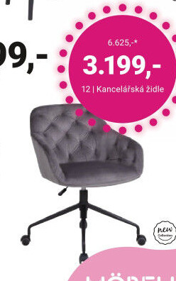 KANCELÁŘSKÁ ŽIDLE „ELLY“