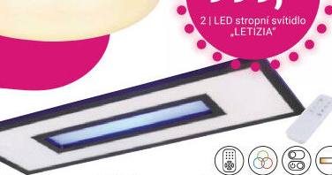 LED STROPNÍ SVÍTIDLO, „LETIZIA“