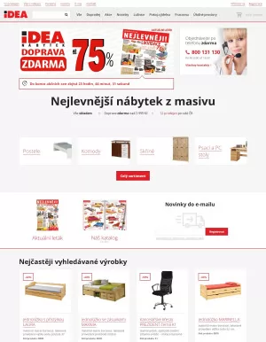 akční leták IDEA nábytek 14.5.2024-20.5.2024