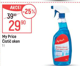 Čistič oken My Price