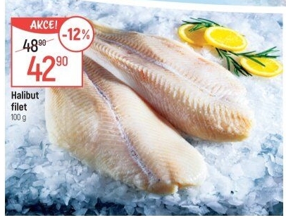 Halibut filety