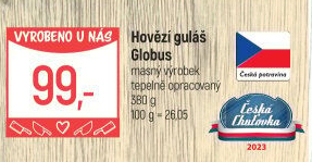 Hovězí guláš Globus