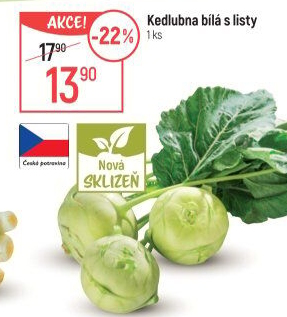 Kedlubna bílá