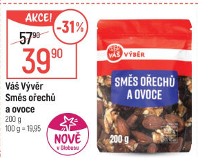 Mix ořechů a ovoce Váš Výběr