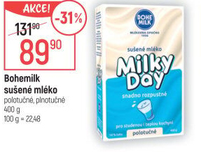 Mléko sušené Bohemilk
