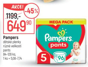 Pleny dětské Pampers Pants