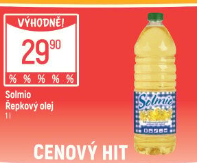 Řepkový olej Solmio