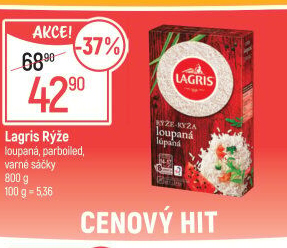 Rýže loupaná Lagris