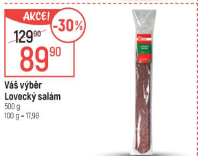 Salám lovecký Váš Výběr