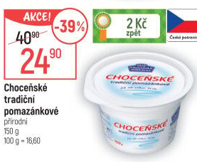 Tradiční pomazánkové Choceňské