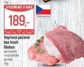 Vepřová pečeně bez kosti Globus