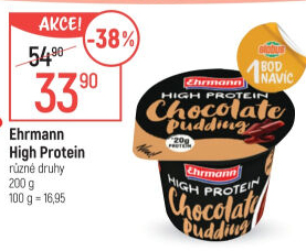 Dezert pudink High protein Ehrmann