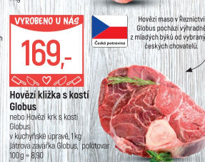 Hovězí kližka s kostí Globus