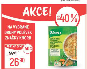Instantní polévky Knorr