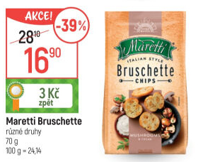 Krekry Maretti Bruschette