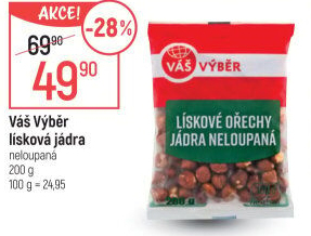 Lískové ořechy Váš Výběr