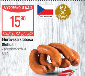 Moravská klobása Globus
