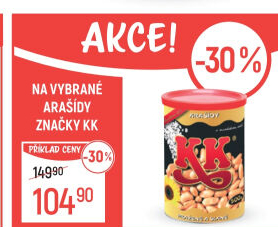 Pražené arašídy KK