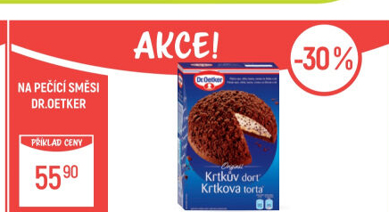 Směs na krtkův dort Dr. Oetker