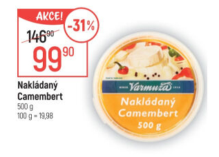 Sýr camembert nakládaný Varmuža