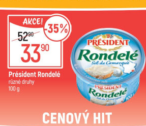Sýr termizovaný Rondelé President