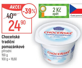 Tradiční pomazánkové Choceňské