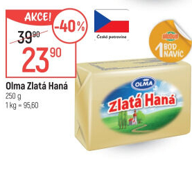 Tuk Zlatá Haná Olma