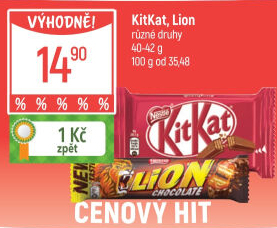 Tyčinka Finger Kit Kat Nestlé