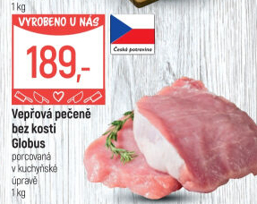 Vepřová pečeně bez kosti Globus