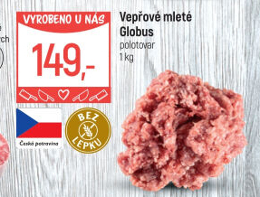 Vepřové mleté maso Globus