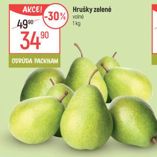 Hrušky Packham