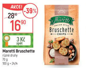 Krekry Maretti Bruschette