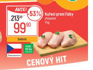 Kuřecí prsní řízky