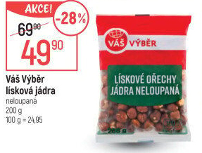 Lískové ořechy Váš Výběr