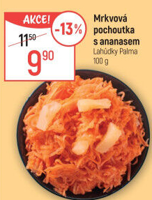 Mrkvový salát s ananasem