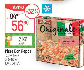 Pizza mražená Don Peppe