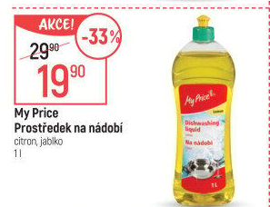 Prostředek na nádobí My Price