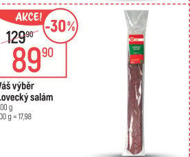 Salám lovecký Váš Výběr