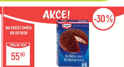 Směs na krtkův dort Dr. Oetker